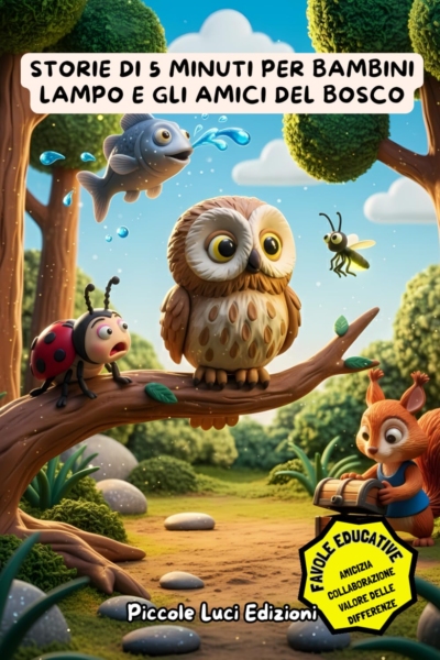 Storie di 5 Minuti per Bambini – Lampo e gli Amici del Bosco