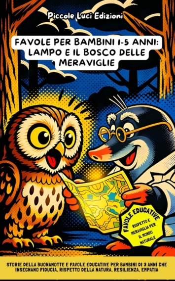 Favole per Bambini 1-5 Anni: Lampo e il Bosco delle Meraviglie