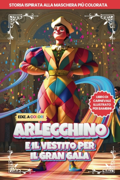 Arlecchino e il vestito per il Gran Gala